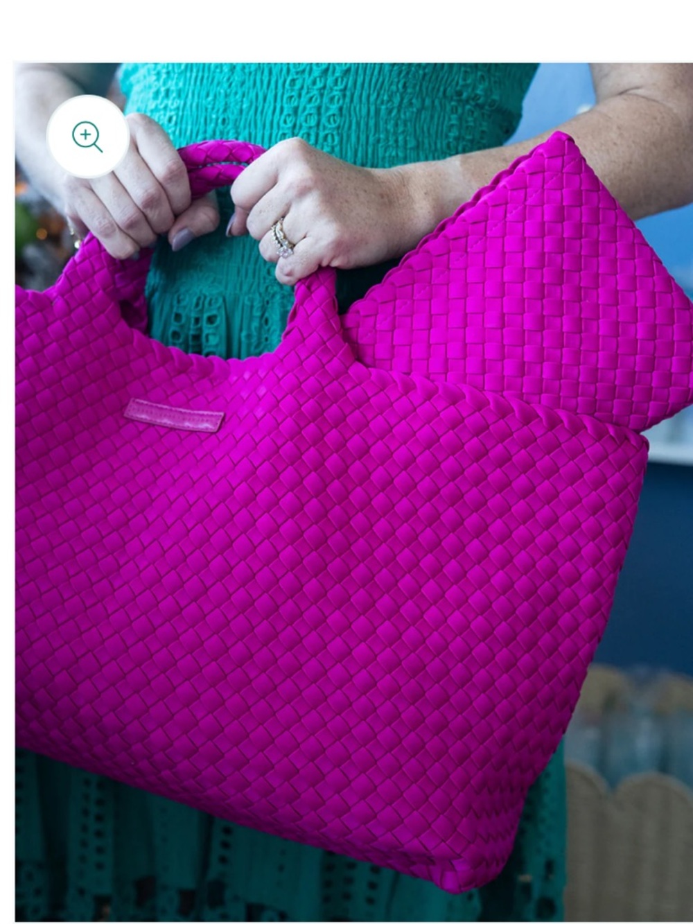 Peace Love and Mahjong Woven Tote
